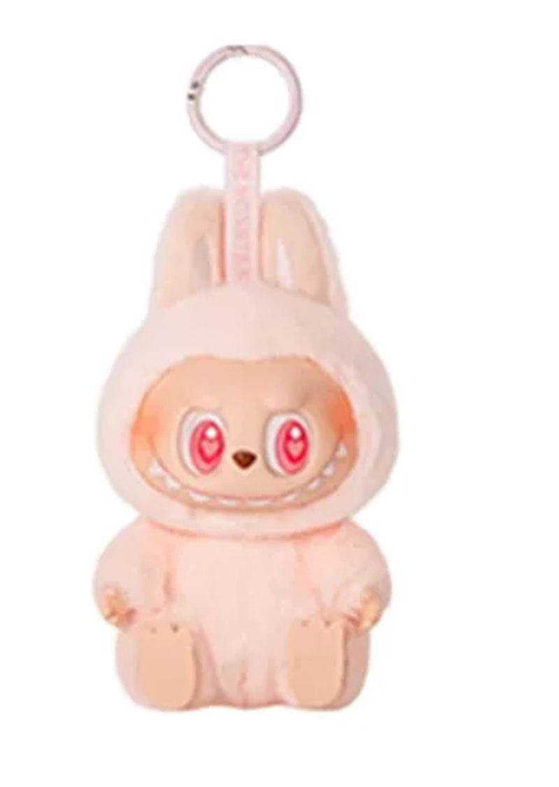 Cute Labubu the Monsters Box Toy Sweetheart Vinyl Doll Kawaii Backpack Pendant Decoration Plush Doll Clothes Keychain Gifts