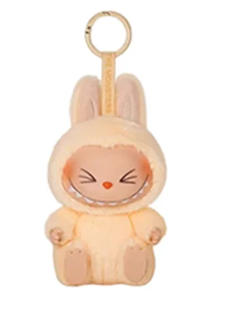 Cute Labubu the Monsters Box Toy Sweetheart Vinyl Doll Kawaii Backpack Pendant Decoration Plush Doll Clothes Keychain Gifts