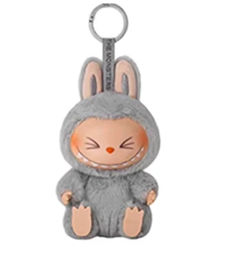 Cute Labubu the Monsters Box Toy Sweetheart Vinyl Doll Kawaii Backpack Pendant Decoration Plush Doll Clothes Keychain Gifts